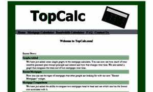 Topcalc.com thumbnail