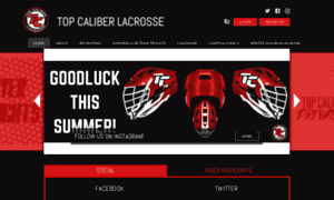 Topcaliberlacrosse.com thumbnail