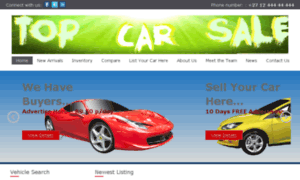 Topcarsales.co.za thumbnail