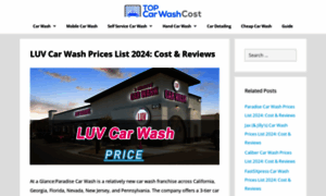 Topcarwashcost.com thumbnail