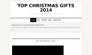 Topchristmasgifts2014.org thumbnail