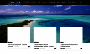 Topcitiescanada.com thumbnail