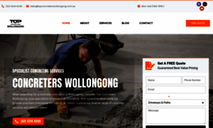 Topconcreterswollongong.com.au thumbnail