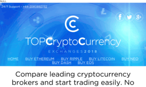 Topcryptocurrencyexchanges2018.com thumbnail