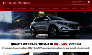 Topdealmotors.com.au thumbnail