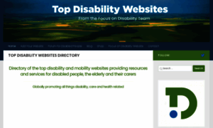 Topdisabilitywebsites.com thumbnail