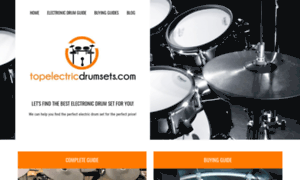 Topelectricdrumsets.com thumbnail