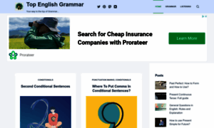 Topenglishgrammar.com thumbnail