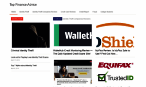 Topfinanceadvice.com thumbnail