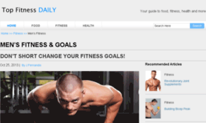 Topfitnessdaily.com thumbnail