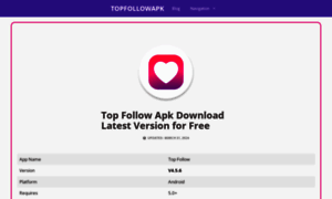 Topfollowapks.com thumbnail