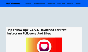 Topfollowapp.net thumbnail