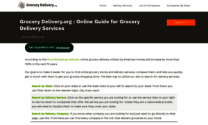 Topgrocerydelivery.com thumbnail