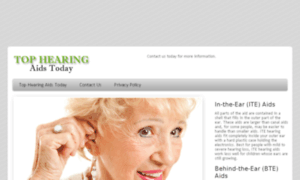 Tophearingaidstoday.com thumbnail