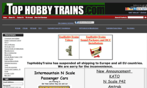 Tophobbytrains.com thumbnail