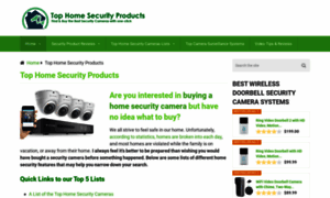 Tophomesecurityproducts.com thumbnail