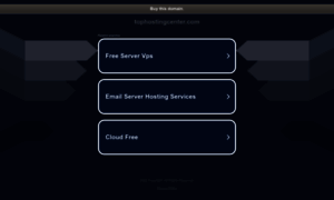 Tophostingcenter.com thumbnail