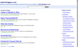Tophostingguru.com thumbnail