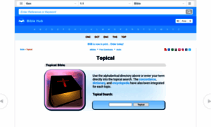 Topicalbible.org thumbnail