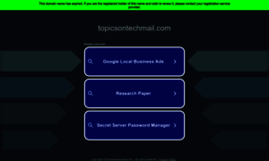 Topicsontechmail.com thumbnail