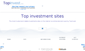 Topinvest.site thumbnail