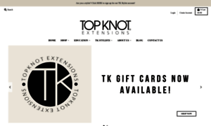 Topknotextensions.com thumbnail