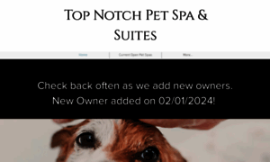 Topnotchpetspa.com thumbnail