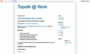 Topolik-at-work.blogspot.com thumbnail