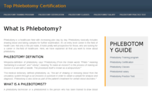 Topphlebotomycertification.com thumbnail