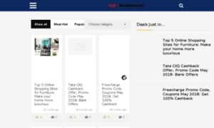 Toppromocode.in thumbnail