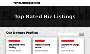 Topratedbizlistings.com thumbnail