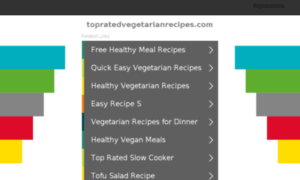 Topratedvegetarianrecipes.com thumbnail