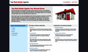 Toprealestateagents.org thumbnail