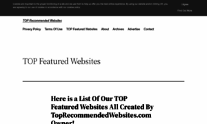 Toprecommendedwebsites.com thumbnail