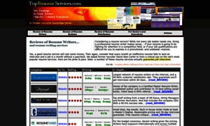 Topresumeservices.com thumbnail