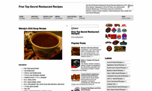 Topsecret-restaurant-recipes.blogspot.com thumbnail