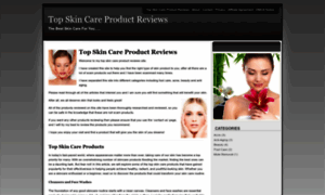 Topskincareproductreviews.com thumbnail