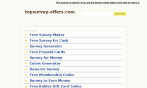 Topsurvey-offers.com thumbnail