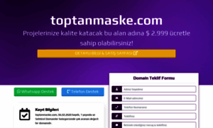 Toptanmaske.com thumbnail