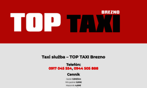 Toptaxibrezno.sk thumbnail