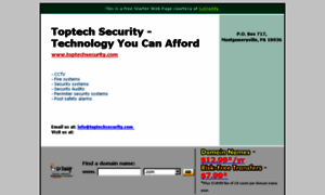 Toptechsecurity.com thumbnail