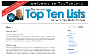 Topten.org thumbnail