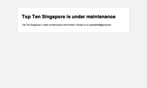 Toptensingapore.com thumbnail