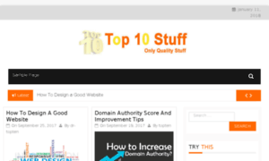 Toptenstuff.co.in thumbnail