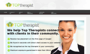 Toptherapist.org thumbnail