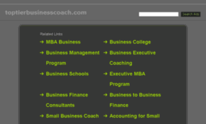 Toptierbusinesscoach.com thumbnail