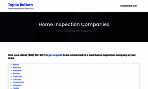 Toptobottomhomeinspections.biz thumbnail