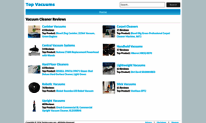 Topvacuums.org thumbnail