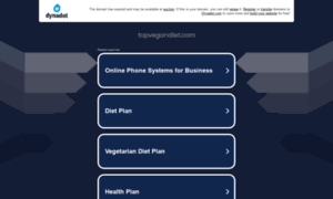 Topvegandiet.com thumbnail