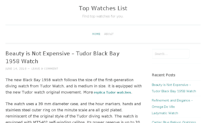 Topwatcheslist.wordpress.com thumbnail